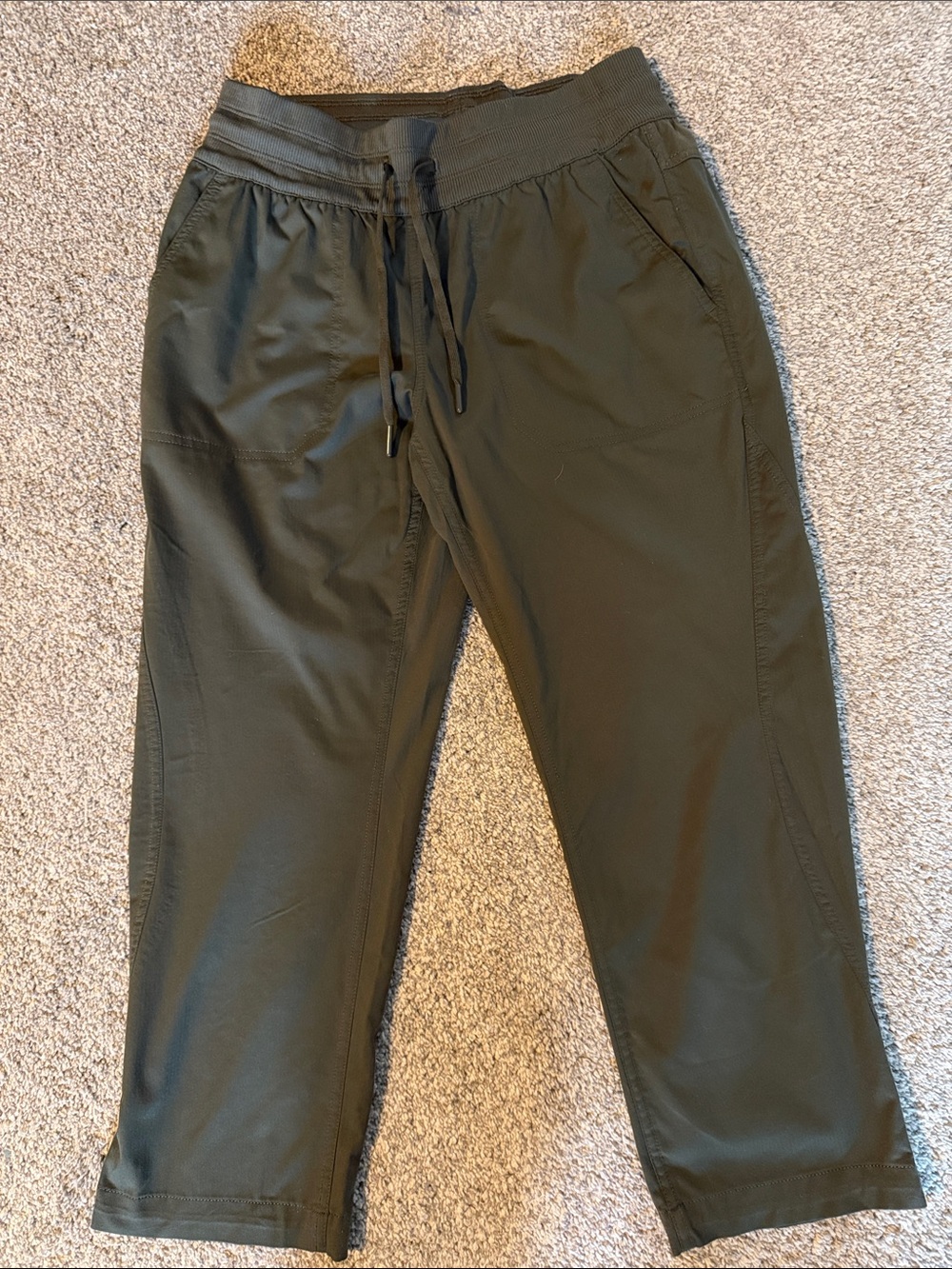 The North Face Olive Drawstring Jogger Pants